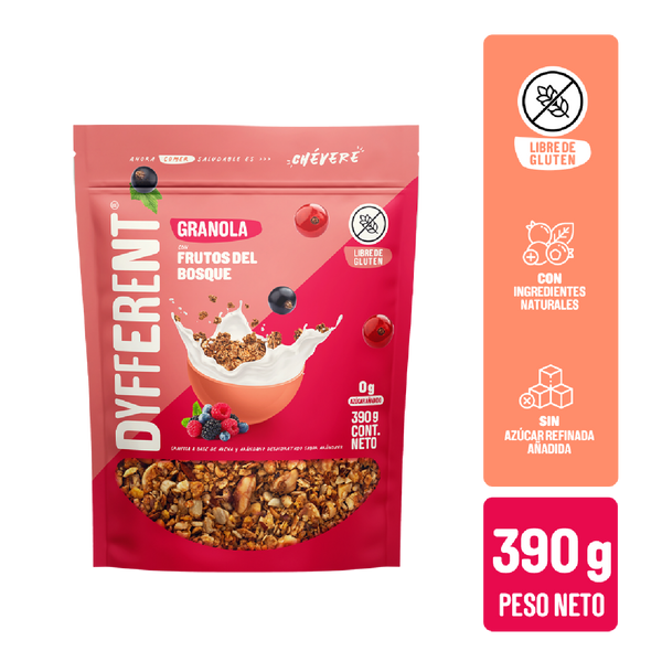 Granola Frutos Rojos 390gr