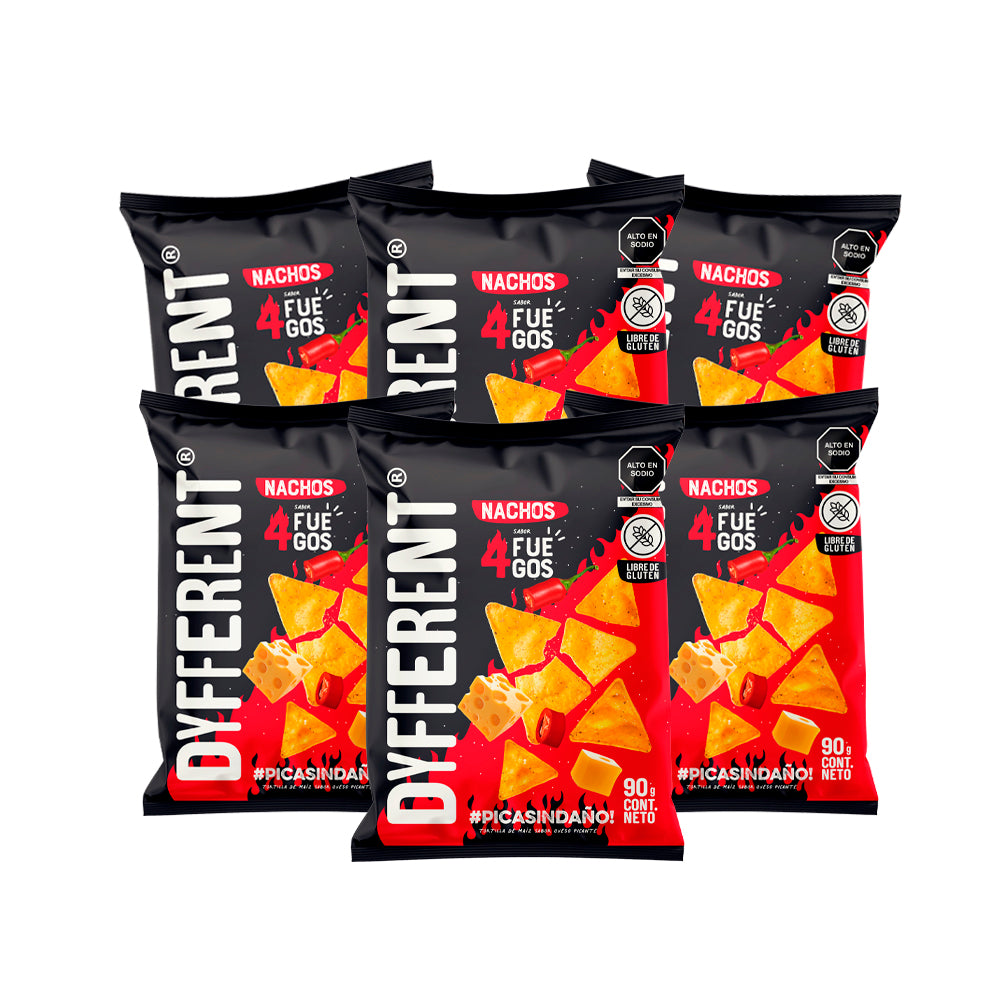 Nachos 90g - 6 Unidades