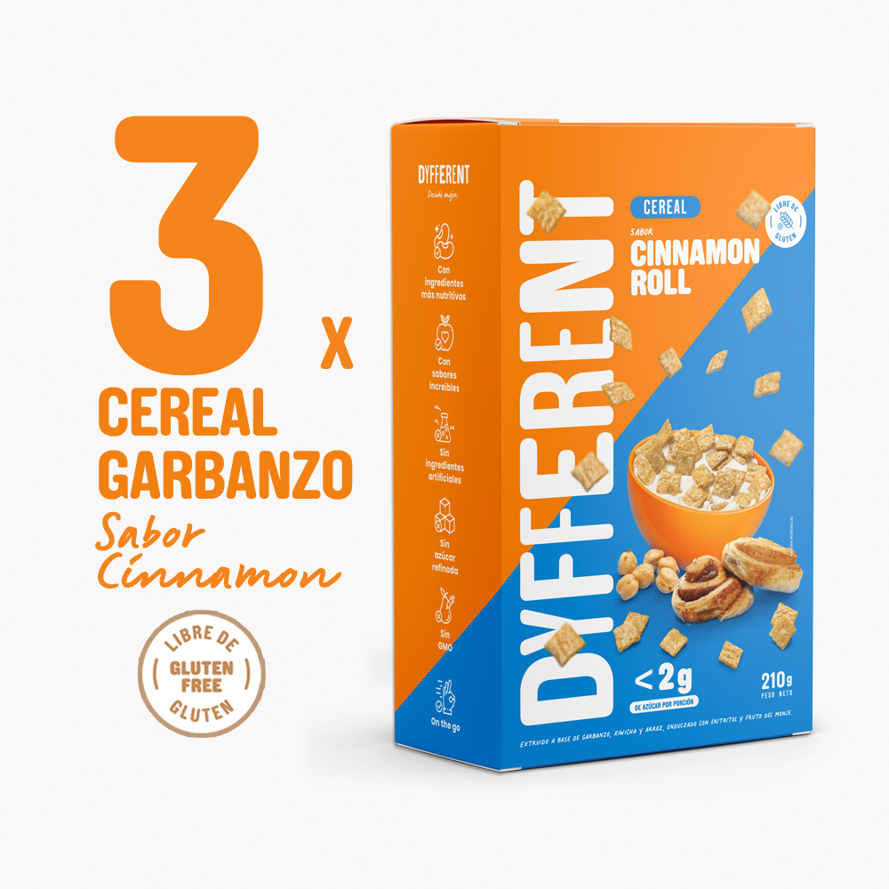 Cereal de Garbanzo - 3Pack